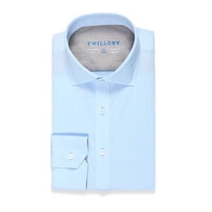 Twillory dress shirt. Light blue. Sleeve 32/33. Neck 15.5.